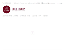 Tablet Screenshot of excelsiorcondos.com